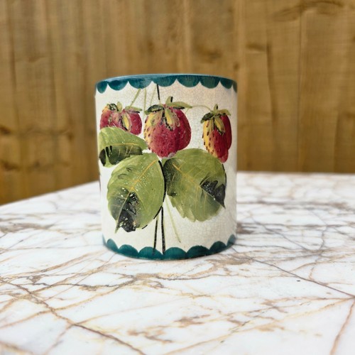 Antique wemyss ware - jam, pot