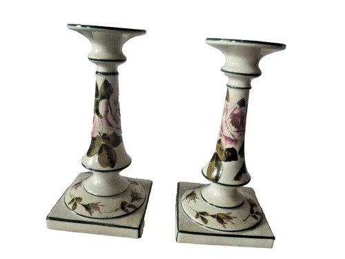 Antique wemyss pair rare - pair, of